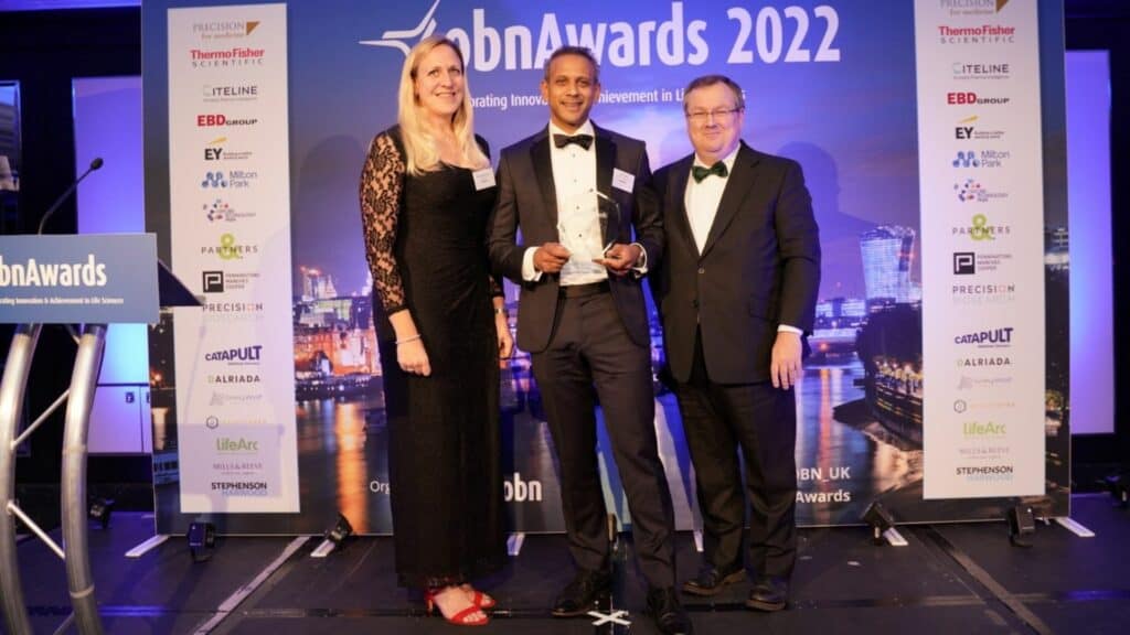 Alevin wins Best Biotech Startup Company award at the prestigious OBN Awards 2022